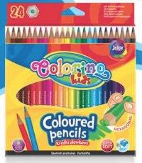 Colorino Карандаши цветные, шестигранные, 24 цвета