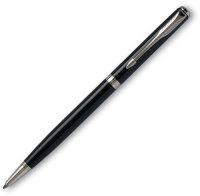 Parker Шариковая ручка  "Sonnet Slim. LaqBlack CT"