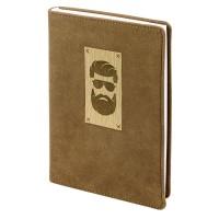 InFolio Ежедневник недатированный "Beard", А5, 96 листов, коричневый