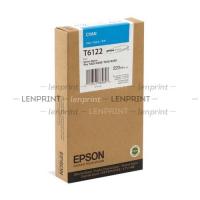 Epson T6122 картридж голубой