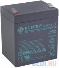 B.B. Battery Батарея HRC 5.5-12 5Ач 12B