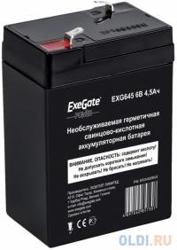 Exegate Батарея 6V 4.5Ah EXG645