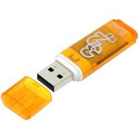 Smart Buy Флэш-диск "Glossy", 32Gb, оранжевый