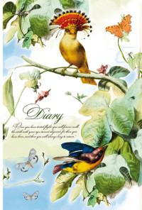 Феникс + Ежедневник недатированный "Райские птицы", А6+, 128 листов
