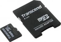 Transcend Карта памяти Micro SDXC 64Gb Class 10 TS64GUSDXC10 + адаптер SD