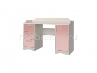 Столлайн Стол письменный Флауэ СТЛ.093.22 сосна авола/шелк розовый