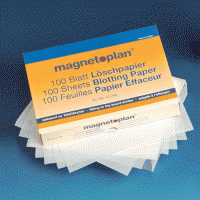 Magnetoplan Салфетки для стирания маркерных записей, 100 листов