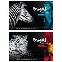 Artspace Альбом для рисования "Животные. Bright & black", А4, 40 листов