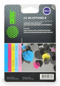 Cactus Заправка для ПЗК  CS-RK-EPT0482-6 цветной (20мл)