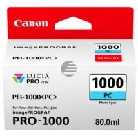 Canon Картридж "PFI-1000 PC" (0550C001), фото голубой