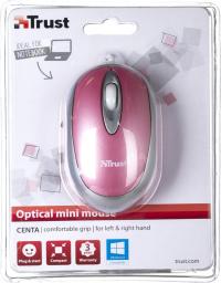 Trust Centa Mini Mouse Pink USB