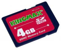 Kingmax SDHC 4Gb Class 4