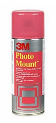 3M Клей-спрей для приклеивания фотографий, плакатов "Photomount", 400 мл
