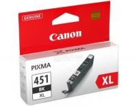 Canon Картридж CLI-451BK XL для iP7240 MG5440 MG5540 MG6340 MG6440 MG7140 MX924 665стр Черный 6472B001