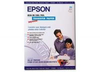 Epson Термотрансферная бумага   A4 Iron-On Cool Peel Transfer Paper 124 г/м2, 10 листов (C13S041154)