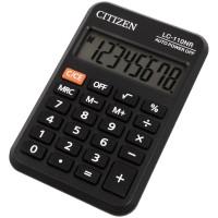 CITIZEN Калькулятор карманный "LC-110NR", 8 разрядов, черный