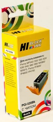 Hi-Black Картридж струйный "Hi-Black", совместимый с "Canon" PGI-520Bk с чипом, черный