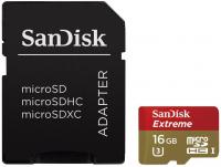 Sandisk MicroSDHC 16Gb Class 10 Extreme SDSDQXN-016G-G46A