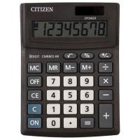 CITIZEN Калькулятор "Business Line CMB801-BK", настольный, 8 разрядов, двойное питание, 100x136 мм