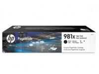 HP Картридж Hewlett Packard (HP) "981X Black Original PageWide Cartridge L0R12A", чёрный