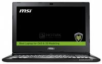 MSI Ноутбук WS60 6QI-012RU (15.6 IPS (LED)/ Core i5 6300HQ 2300MHz/ 8192Mb/ HDD 1000Gb/ NVIDIA Quadro M1000M 2048Mb) MS Windows 10 Professional (64-bit) [9S7-16H812-012]