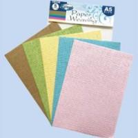 CENTRUM 80312 Набор цветной плетёной бумаги, формат А5, 5 цветов