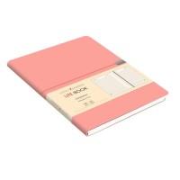 Канц-Эксмо Ежедневник недатированный "Lite Book. Розовый", А5, 136 листов