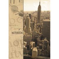 Канц-Эксмо Книга для записей "Городской стиль. Финансовый квартал", А4, 160 листов, клетка