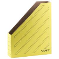 Staff Лоток вертикальный для бумаг, 75 мм, до 700 листов, желтый