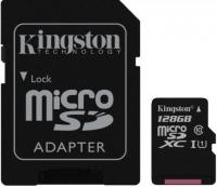 Kingston Карта памяти Micro SDXC 128GB Class 10 SDC10G2/128GB + адаптер