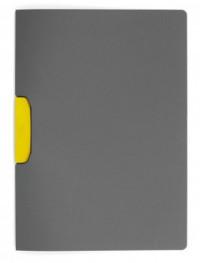 Durable Папка с клипом "Duraswing Color", А4, желтый клип