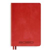 Феникс + Ежедневник датированный на 2020 год "Сариф Делавэ", красный, А5, 176 листов