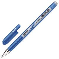 Staff Ручка гелевая "Пиши-стирай", корпус синий, линия 0,38 мм, синяя
