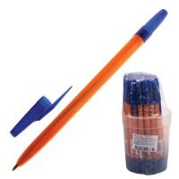 Стамм Ручка шариковая "511", корпус оранжевый, узел 1,2 мм, линия письма 1 мм, синяя