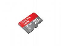 Sandisk Карта памяти Micro SDHC 16Gb Class 10 Ultra Android SDSDQUAN-016G-G4A + адаптер SD