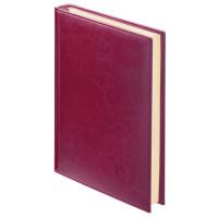 BRAUBERG Ежедневник недатированный "Imperial", А6, 160 листов, цвет обложки бордовый