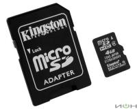 Kingston Карта памяти  microSD 4Gb