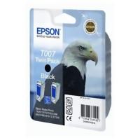 Epson Картридж струйный "T007 C13T00740210" для St Photo 1270, черный (2 штуки) (количество товаров в комплекте: 2)