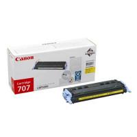 Canon Картридж лазерный "Cartridge 707 Y/LBP5000 (9421A004)", жёлтый