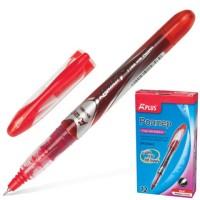 Beifa Ручка-роллер &quot;(Бэйфа) A Plus&quot;, корпус с печатью, узел 0,5 мм, линия 0,33 мм, красная