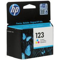 HP Картридж "HP. F6V16AE", оригинальный, №123, цветной, для "HP. DeskJet 2130"
