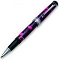 Ручка-роллер Aurora Optima корпус черно-розовый 975/CXA