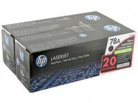 HP Картридж CE278AF №78А для LaserJet 1566 1606dn 1536dnf двойная упаковка
