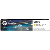 HP Картридж оригинальный Hewlett Packard (HP) "982A Yellow Original PageWide Cartridge T0B25A", жёлтый