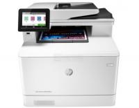 HP МФУ лазерное монохромное LaserJet Pro M428fdn, A4, ADF, 38 стр/мин, 512Mb, дуплекс, факс, USB, LAN, Белый W1A32A