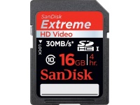 Sandisk SDHC флэш-карта Extreme SDHC UHS Class 1 45MB/s 16GB 16 ГБ (SDSDX-0016G-X46)