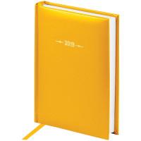 OfficeSpace Ежедневник датированный на 2019 год "Ariane", A6, 176 листов, желтый