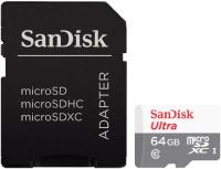 Sandisk Ultra microSDXC 64GB + SD Adapter Class 10