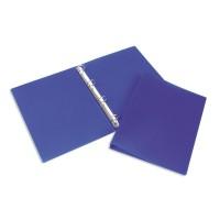 ATTACHE Папка на 4-х кольцах пластиковая "Attache", А4, 32 мм, синий