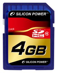 Silicon Power SDHC 4Gb Class 10